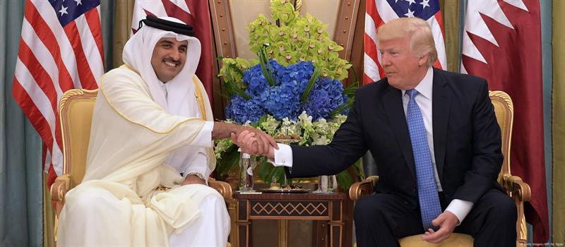 ترامب وقطر يوقعان اتفاقيات ويبحثان ملف إيران
